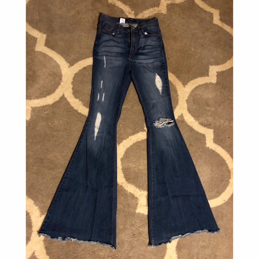 flare bell bottom jeans